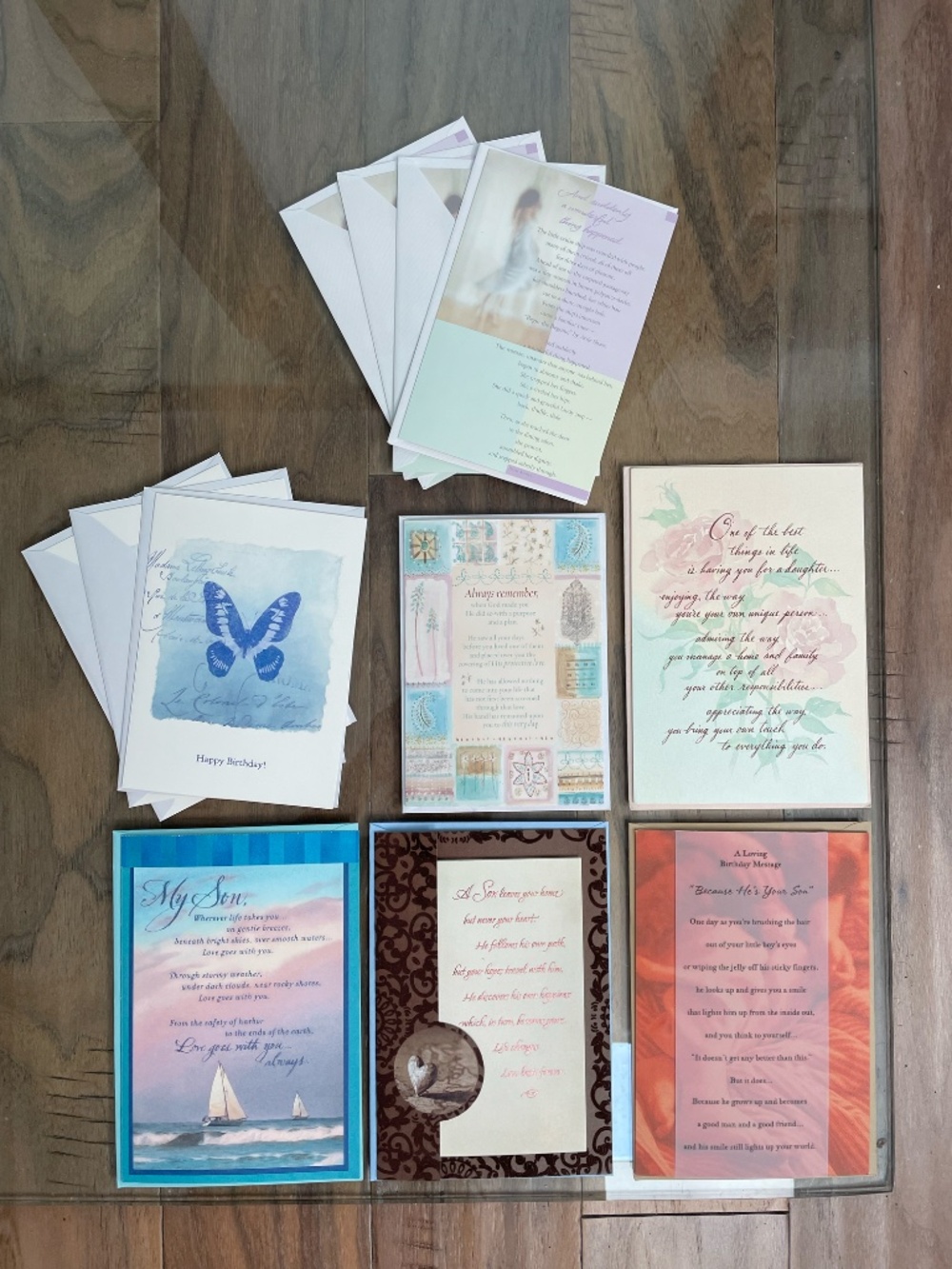 Mixed Set of 12 Birthday Greeting Cards